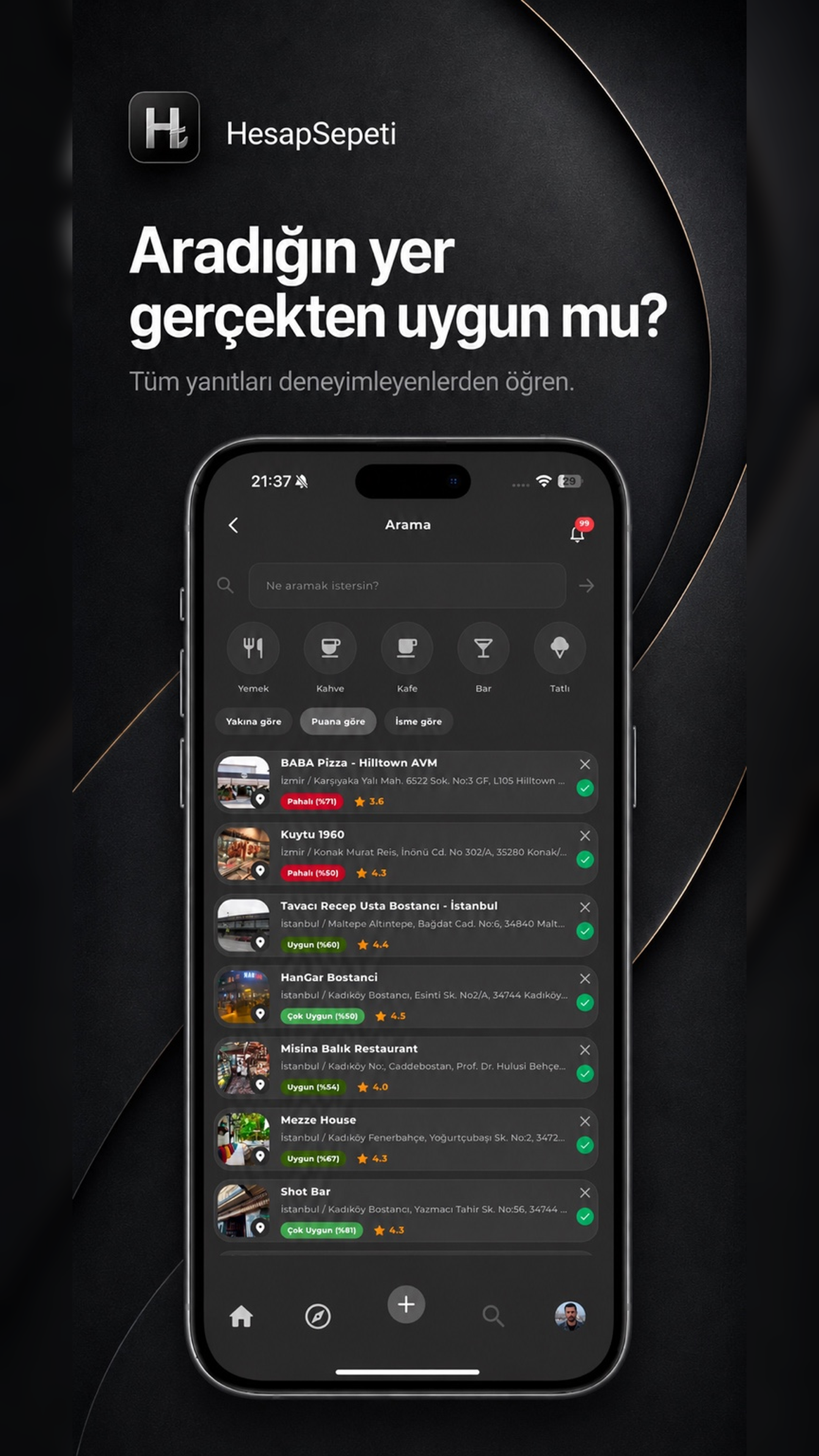 HesapSepeti ekran görüntüsü